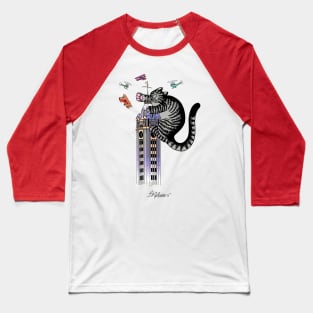 B Kliban Cat Baseball T-Shirt